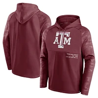 Men's Fanatics Maroon Texas A&M Aggies Defender Raglan Pullover Hoodie