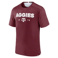 Men's Fanatics  Maroon Texas A&M Aggies Defender Rush T-Shirt