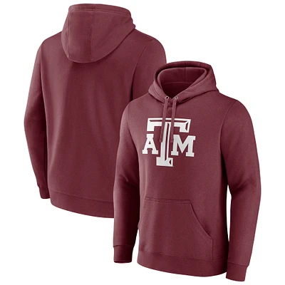 Sweat à capuche en polaire marron fanatiques pour hommes Texas A&M Aggies