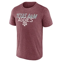T-shirt à superposition de mouvements pour hommes Fanatics Maroon Texas A&M Aggies
