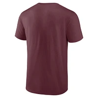 NUT TEXA&M MAROO HOMMES MODERNE TRI SS TEE TEEMENSCR