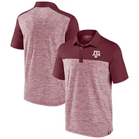 Polo Fanatics Maroon Texas A&M Aggies Omni pour hommes