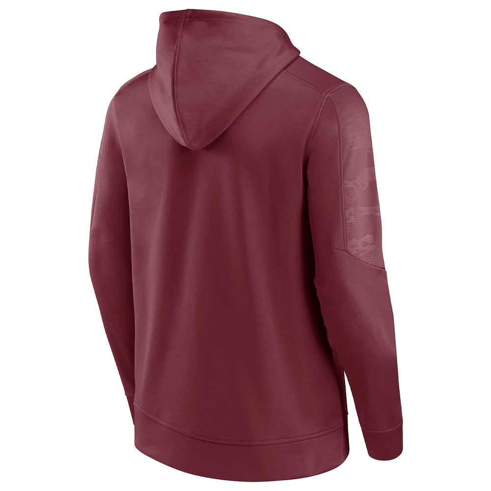 Men's Fanatics Maroon Texas A&M Aggies On The Ball Pullover Hoodie