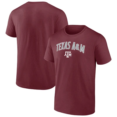 Men's Fanatics Maroon Texas A&M Aggies Tall Engage Arch T-Shirt