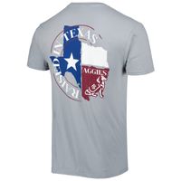 Men's Gray Texas A&M Aggies Hyperlocal T-Shirt