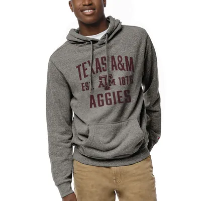 Texas A&M Aggies League Collegiate Wear Heritage Tri-Blend Pullover Hoodie