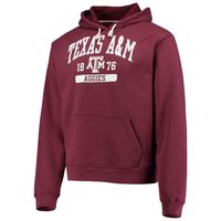 Men's League Collegiate Wear Maroon Texas A&M Aggies Volume Up Essential Fleece Pullover Hoodie