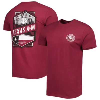 Texas A&M Aggies Double Diamond Crest T-Shirt - Maroon