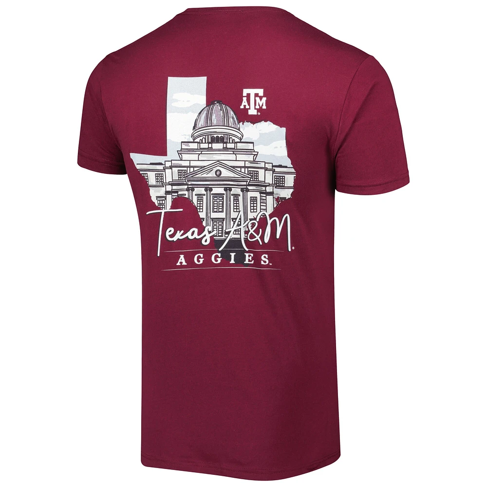 Men's Maroon Texas A&M Aggies Hyperlocal T-Shirt