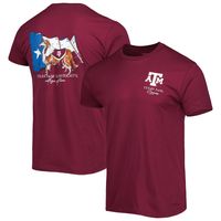 Men's Maroon Texas A&M Aggies Hyperlocal Team T-Shirt