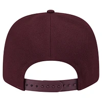 Casquette extensible à boutons-pression New Era 9SEVENTY pour homme, couleur bordeaux, Texas A&M Aggies Gameday