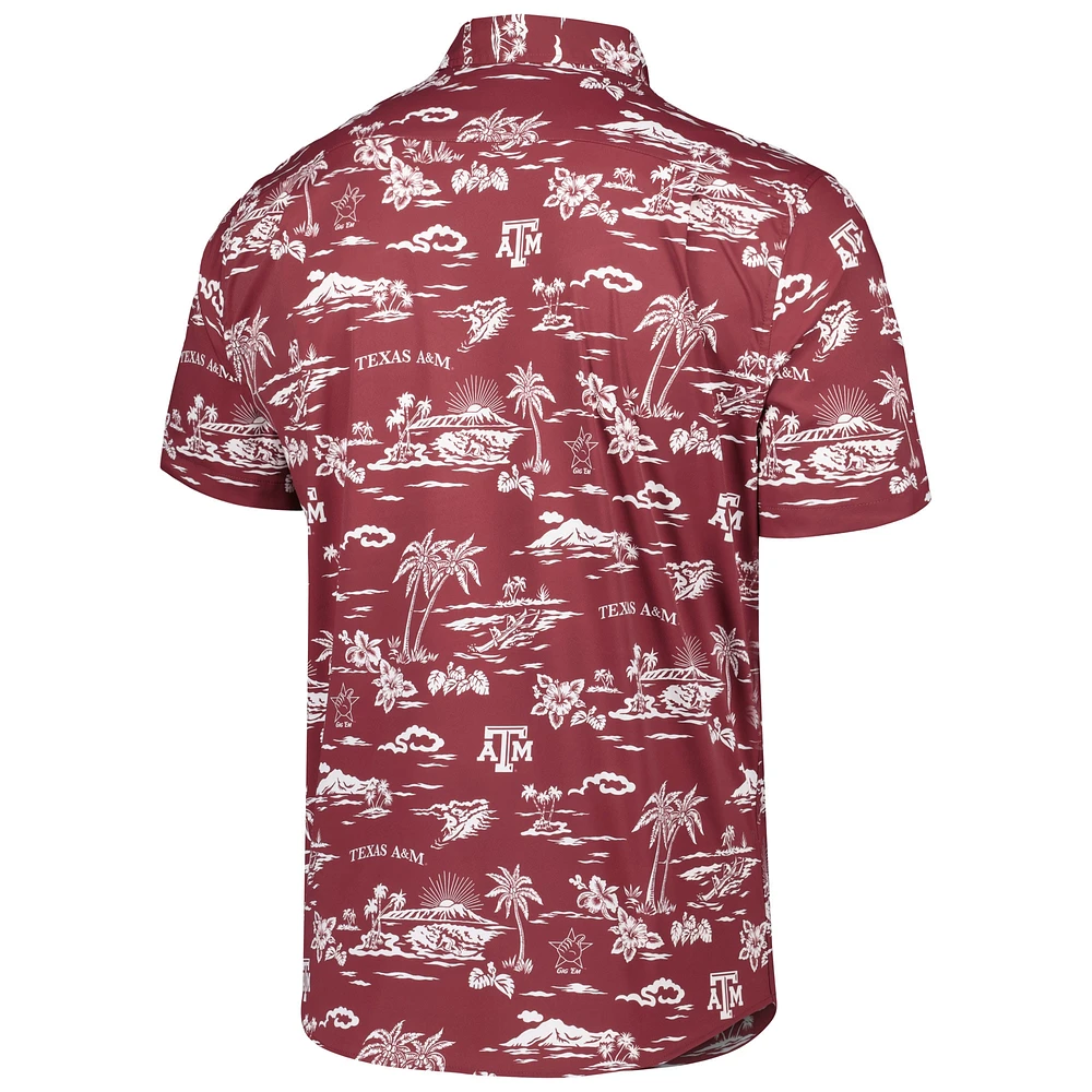 Men's Reyn Spooner Maroon Texas A&M Aggies Classic Button-Down Shirt