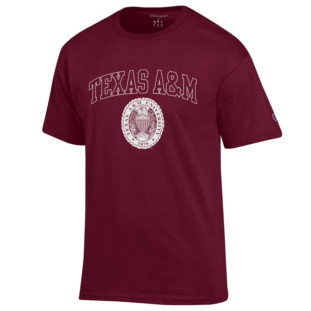 T-shirt pour hommes Texas A&M Aggies Champion Maroon 12th Man