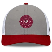 Casquette réglable Top of the World pour hommes, gris/marron, Texas A&M Aggies Rob Trucker