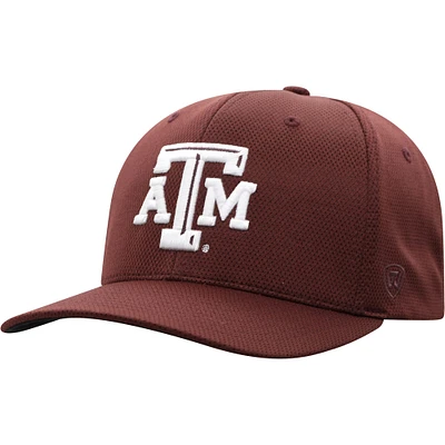 Men's Top of the World Maroon Texas A&M Aggies Reflex Logo Flex Hat