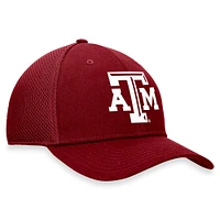 Casquette Top of the World marron Texas A&M Aggies Spacer Flex pour hommes