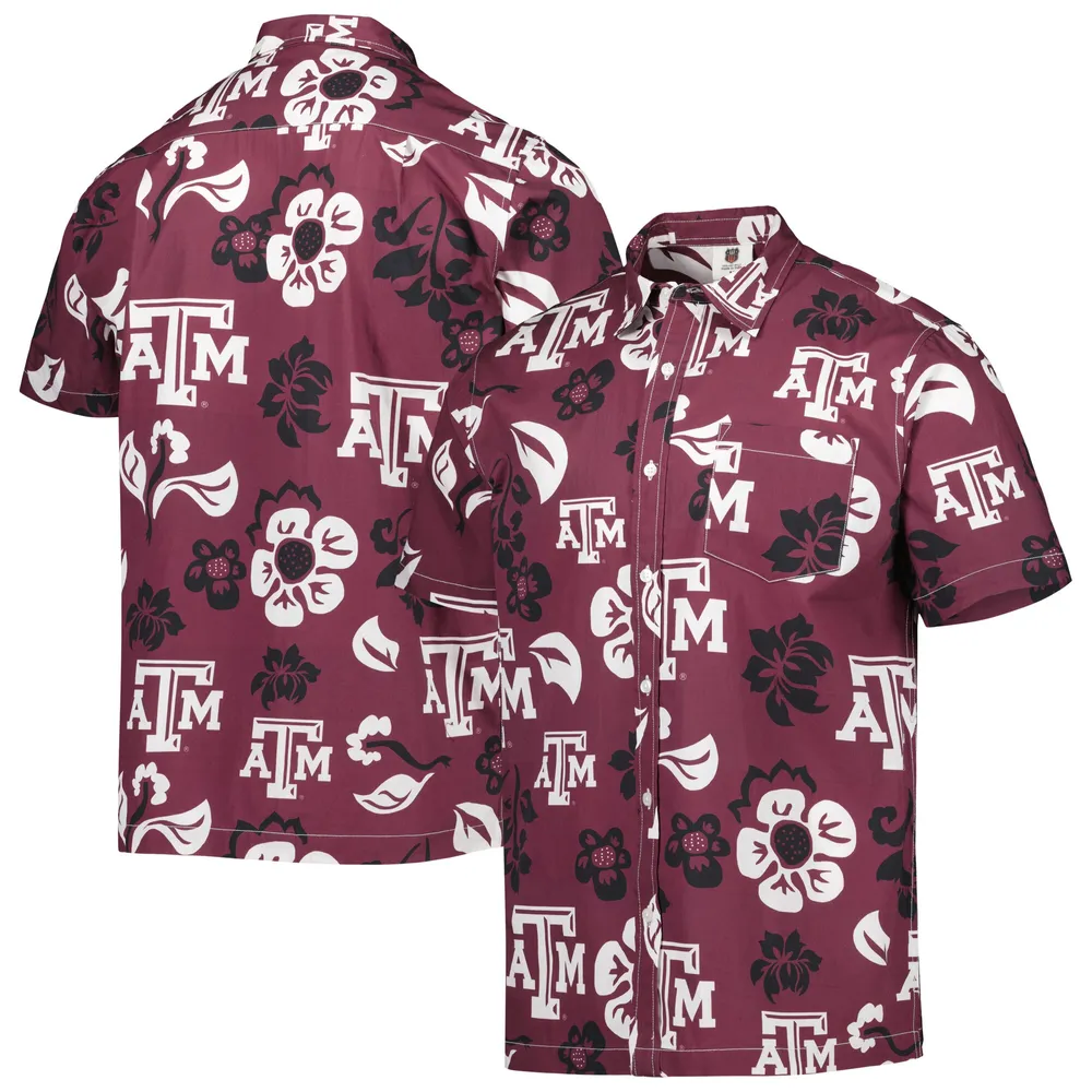 Texas A&M Aggies Floral Tropical Hawaiian Shirt