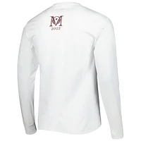 Men's White Texas A&M Aggies 2022 Maroon Out Stripe the Stands Long Sleeve T-Shirt