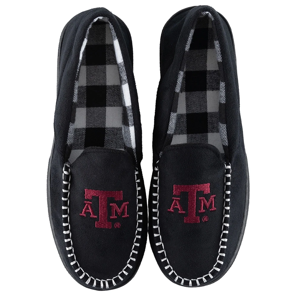 Men's ZooZatz Texas A&M Aggies Flannel Moccasin Slippers