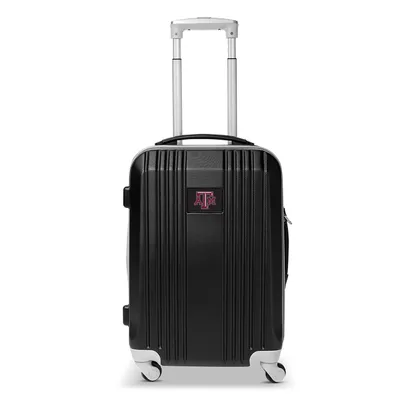 Texas A&M Aggies MOJO 21" Hardcase Two-Tone Spinner Carry-On - Black