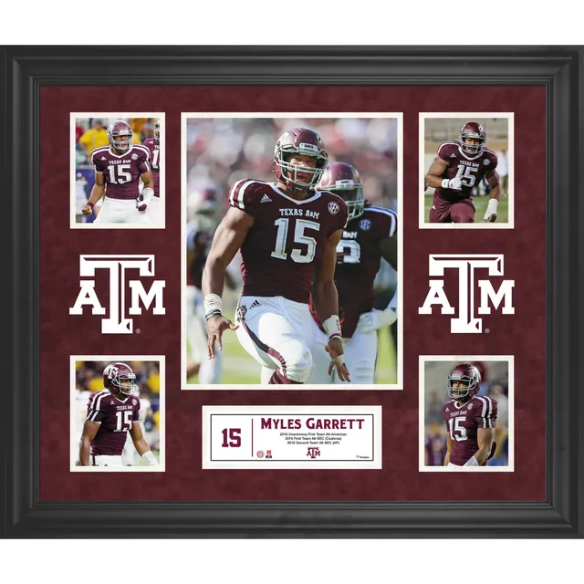 Myles Garrett Texas A&M Aggies Unsigned Action Photograph