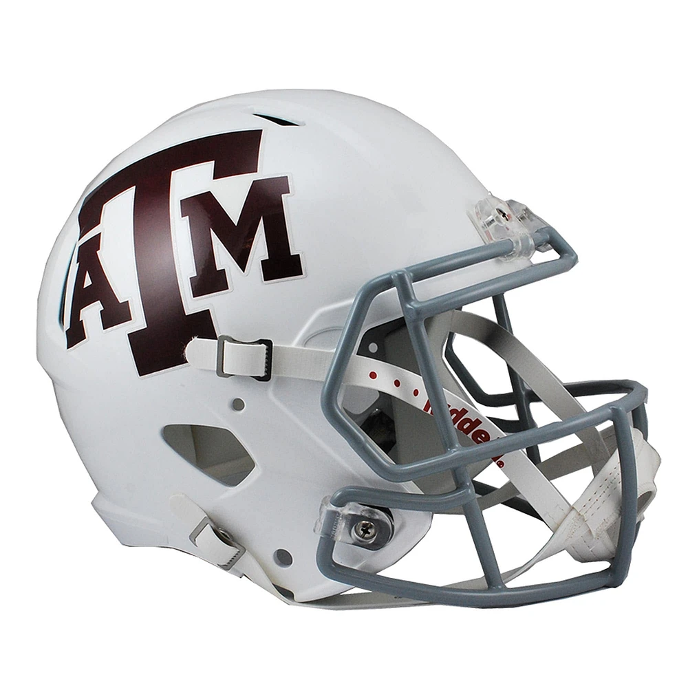 Riddell Texas A&M Aggies Revolution Speed ​​Réplique de casque de football Blanc