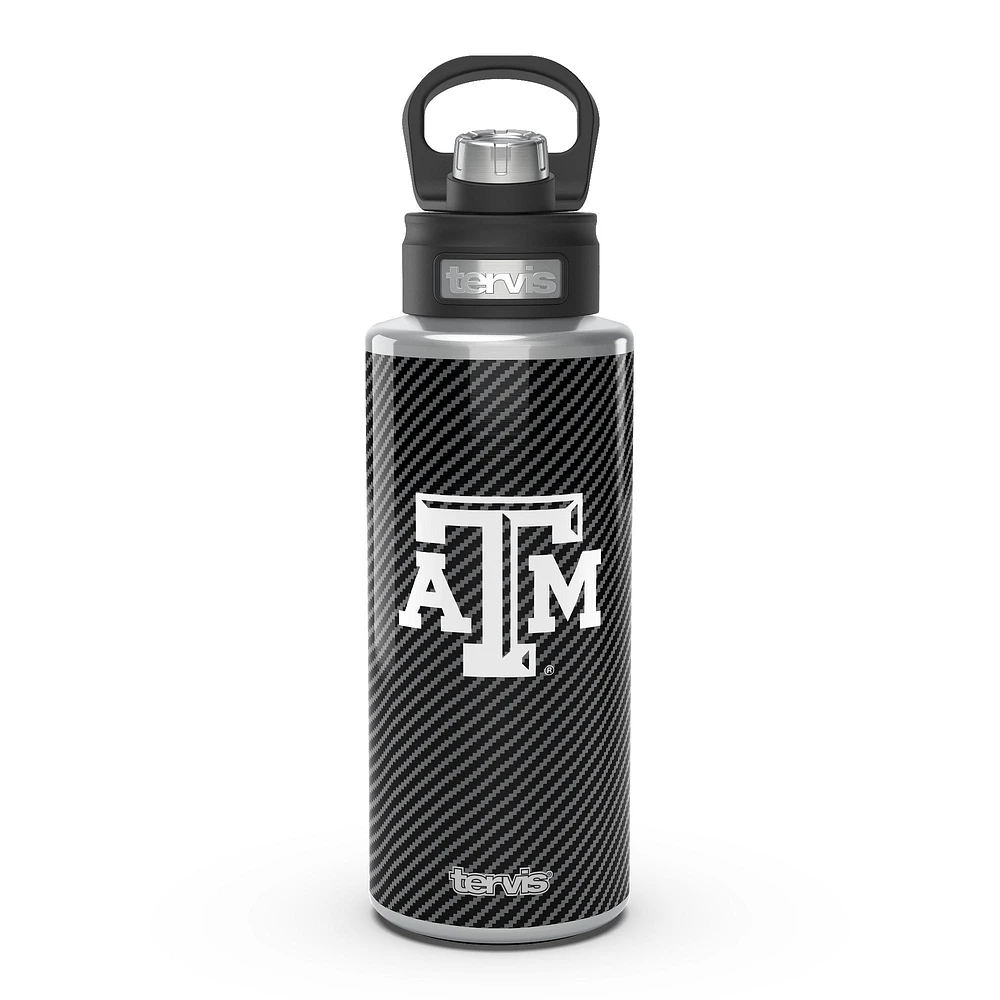 Tervis Texas A&M Aggies 32oz. Carbon Fiber Wide Mouth Water Bottle