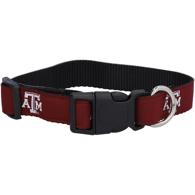 Collier pour chien régulier Texas A&M Aggies 1"