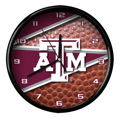 Horloge de football Texas A&M Aggies 12''