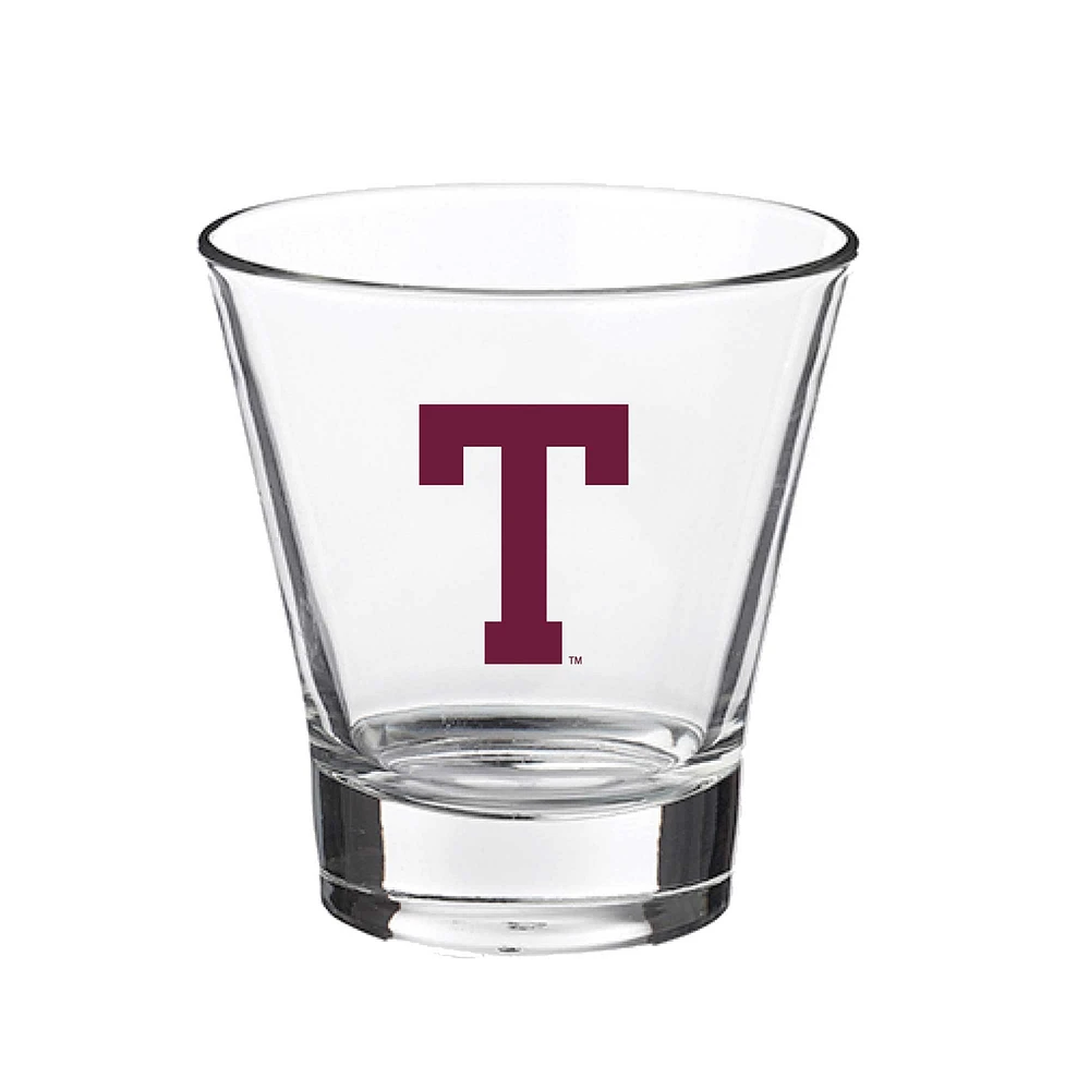 Texas A&M Aggies 12oz. Verre à roche à voûte inclinée