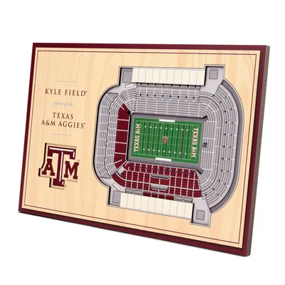 Texas A&M Aggies 14'' x 10.5'' 3D StadiumViews Desktop Display