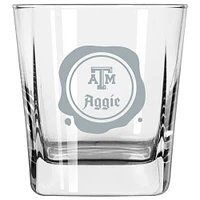 Texas A&M Aggies 14oz. Frost Stamp Old Fashioned Glass