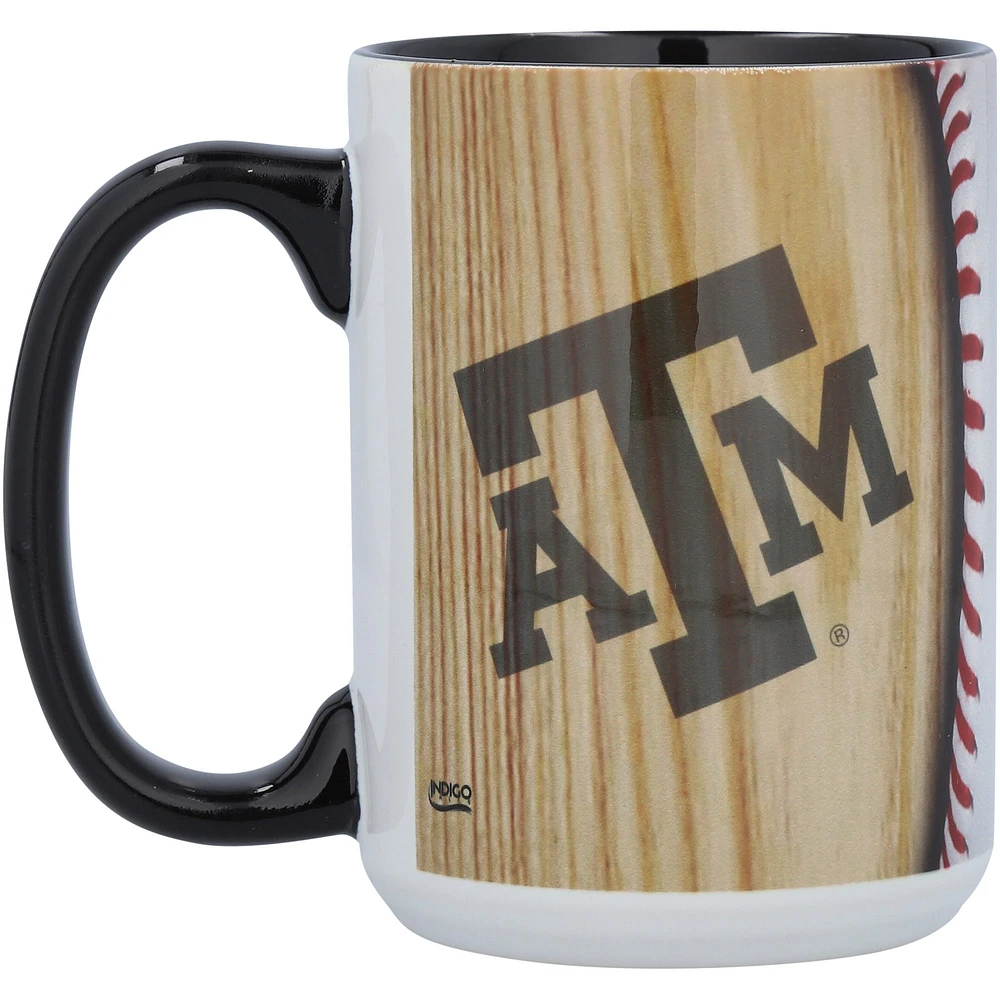 Texas A&M Aggies 15 oz. Tasse de base-ball