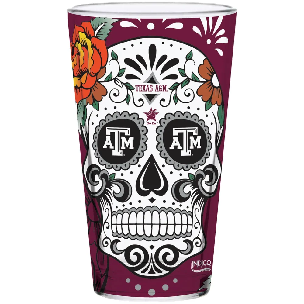 Indigo Falls  Dia de los Muertos 24 oz Tumbler - Indigo Falls