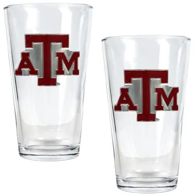 Texas A&M Aggies 16oz. Pint Glass Set