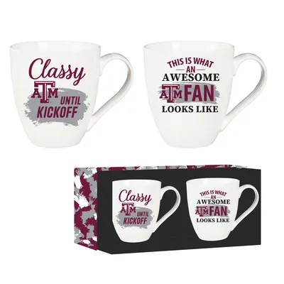 Texas A&M Aggies 17oz. O'Java Ceramic Cup Gift Set