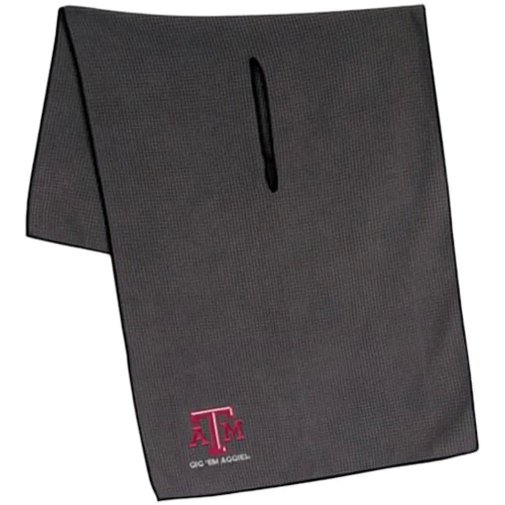 Serviette en microfibre grise Texas A&M Aggies 19 "x 41"