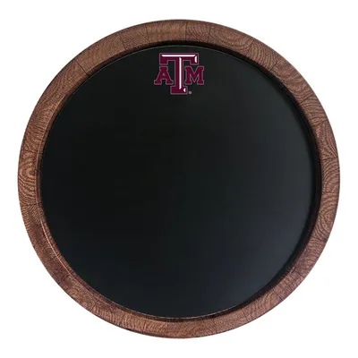 Texas A&M Aggies 20.25'' Round Chalkboard Faux Barrel Top Sign