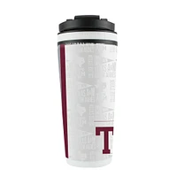 Texas A&M Aggies 26oz. 4D Stainless Steel Shaker Bottle