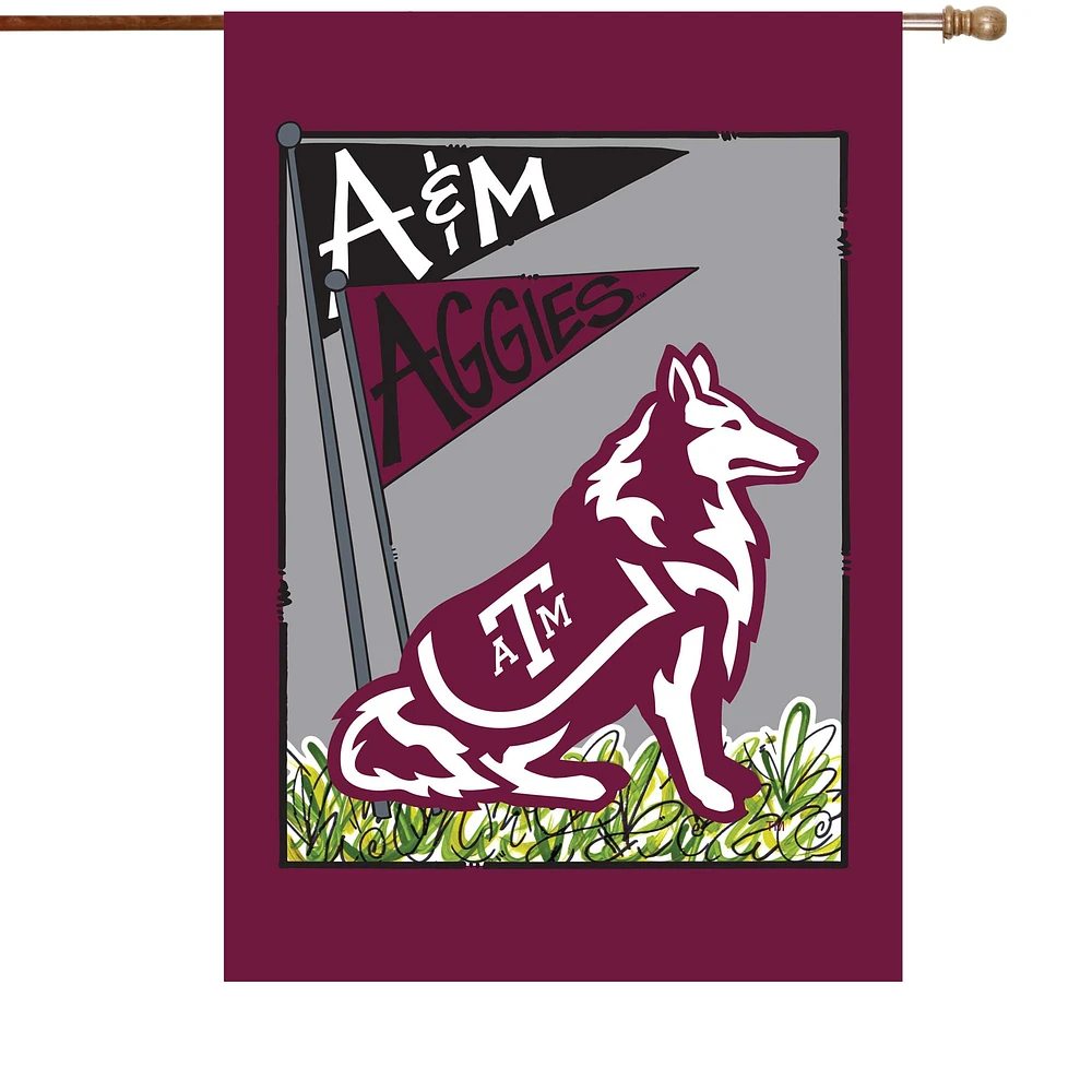 Texas A&M Aggies 28" x 40" Double-Sided House Flag