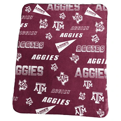 Texas A&M Aggies 50" x 60" Classic Fleece Blanket