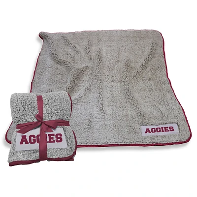 Texas A&M Aggies Couverture d'équipe en polaire givrée 127 x 152,4 cm