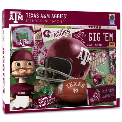 Texas A&M Aggies 500-Piece Retro Series Puzzle