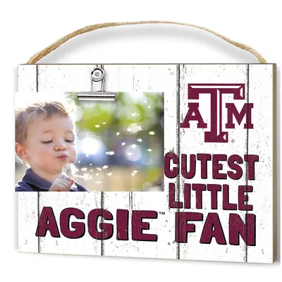 Texas A&M Aggies 8'' x 10'' Cutest Little Weathered Logo Clip Photo Frame