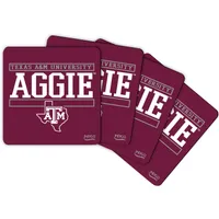 Ensemble de 4 sous-verres en néoprène Texas A&M Aggies Alumni