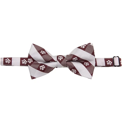 Texas A&M Aggies Check Bow Tie