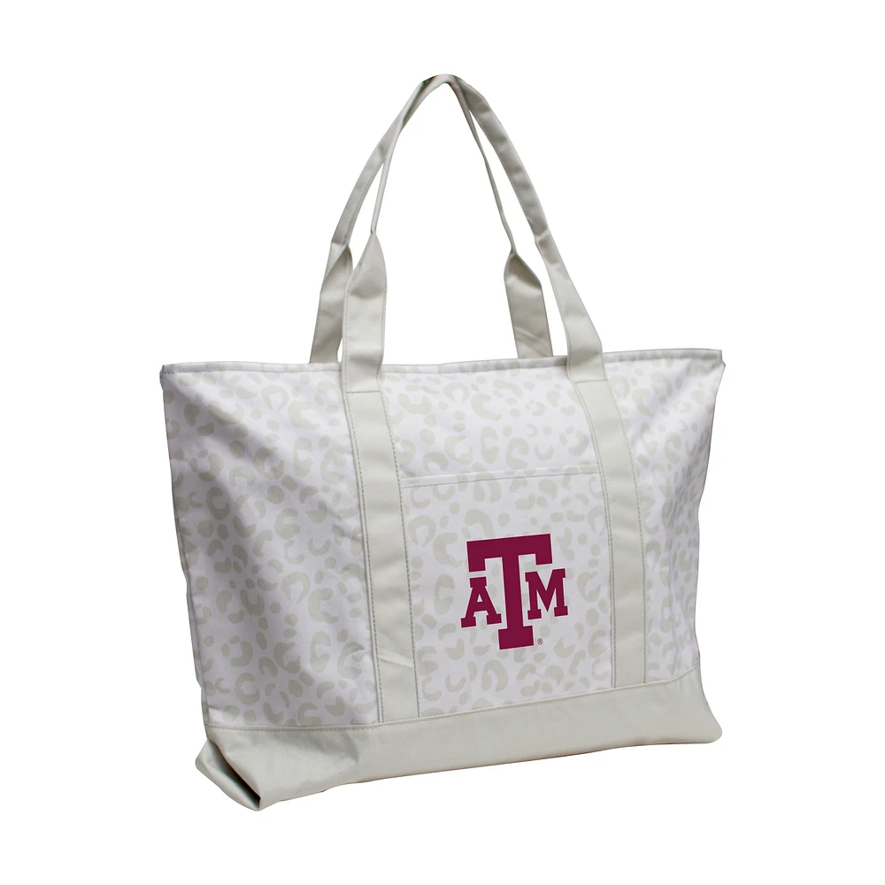 Sac fourre-tout à motif léopard Texas A&M Aggies