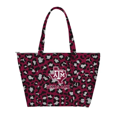 Texas A&M Aggies Leopard Weekender Tote Bag