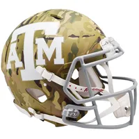 Texas A&M Aggies Riddell Camo Alternate Speed ​​Casque authentique