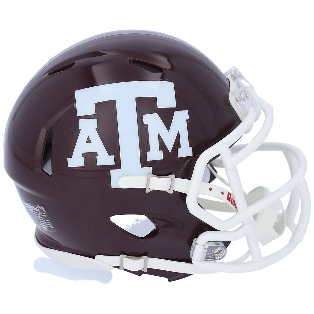 Texas A&M Aggies Riddell Maroon Speed Mini Helmet